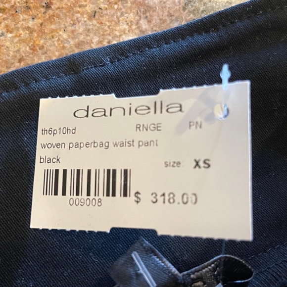 THE RANGE NYC Black High Waist Sailor Trousers, Pants NWT! Retail: $318! XS - Picture 7 of 15